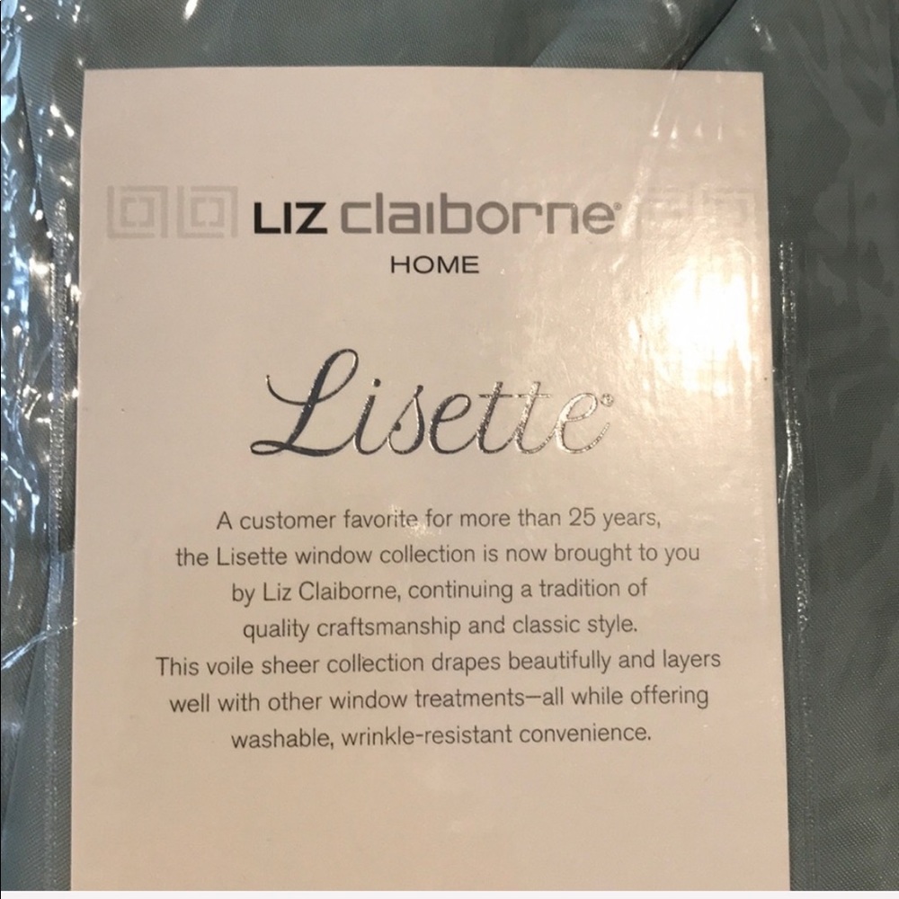 60x84 sheer panel NWT